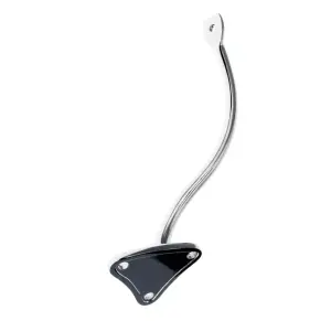 Outside Mirror Arm - LH - Chrome - 55-59 Chevy GMC Pickup, Suburban - Image 3 of 3