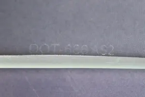 Vent Glass - Clear - RH - 66-67 BOP A-Body Sedan (Post) - Image 3 of 3