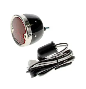 Tail Lamp Assembly - Black Housing - LH or RH - 54-55 Chevy GMC Pickup - Image 2 of 3