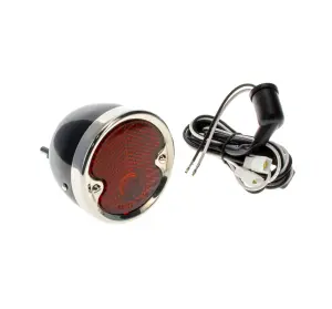 Tail Lamp Assembly - Black Housing - LH or RH - 54-55 Chevy GMC Pickup - Image 1 of 3
