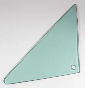 Vent Glass - Green Tint - LH - 66-67 BOP A-Body Sedan (Post) - Image 1 of 3