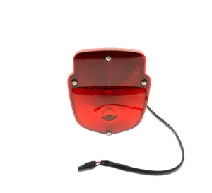 Tail Lamp Assembly - Black Housing - LH - 12-Volt - 55-66 F100 F250 Flareside Pickup - Image 1 of 3
