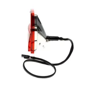 Tail Lamp Assembly - Stainless Housing - LH - 12-Volt - 55-66 F100 F250 Flareside Pickup - Image 2 of 3