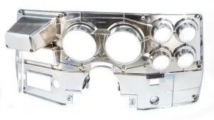 Dash Instrument Bezel - without AC - 73-74 Chevy GMC C/K Truck Blazer Jimmy Suburban - Image 4 of 4