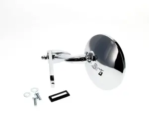 Chrome Door Mirror - with Hardware - 53-66 Ford F100 F250 - Image 3 of 3