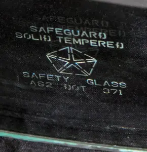 Back Glass - Clear - 68-70 Dodge Plymouth B-Body - Image 2 of 2