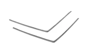 Door Glass Top Run Channels - Pair - 66-77 Bronco Hardtop or Pickup - Image 3 of 3