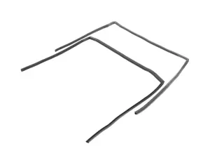 Door Frame Glass Run Channels - Pair - 66-77 Bronco Pickup Hardtop - Image 2 of 3