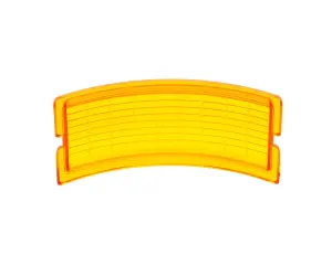 Park Lamp Lens - Amber - LH or RH - 48-50 F1 F2 Ford Pickup Truck - Image 3 of 3