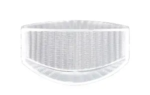 Park Lamp Lens - Clear - LH or RH - 53-54 F100 F250 F350 Ford Pickup Truck - Image 3 of 3