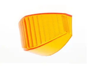 Park Lamp Lens - Amber - LH or RH - 53-54 F100 F250 F350 Ford Pickup Truck - Image 2 of 3