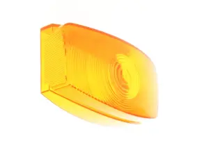 Park Lamp Lens - Amber - LH or RH - 55-56 F100 F250 F350 Ford Pickup Truck - Image 2 of 3