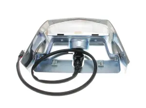 Park Lamp Assembly - Clear Lens with Stainless Bezel - LH or RH - 55 F100 F250 F350 Ford Pickup Truck - Image 3 of 3