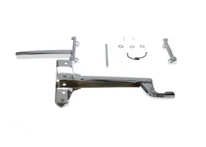 Hood Trim and Handle Kit - 48-50 F1 F2 Ford Pickup Truck - Image 3 of 3