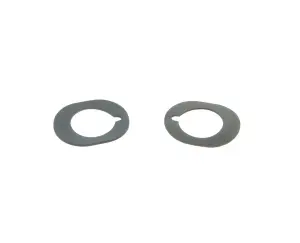 Windshield Arm Bezel Gaskets - Pair - 48-52 Ford F1 F2 Ford Pickup Truck - Image 3 of 3