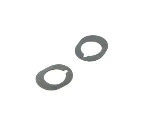 Windshield Arm Bezel Gaskets - Pair - 48-52 Ford F1 F2 Ford Pickup Truck - Image 2 of 3