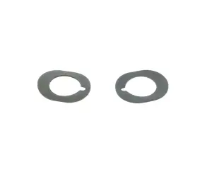 Windshield Arm Bezel Gaskets - Pair - 48-52 Ford F1 F2 Ford Pickup Truck - Image 1 of 3