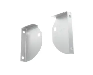 Running Board to Front Fender Filler Panels - Pair - 48-52 F1 F2 Ford Pickup Truck - Image 1 of 3