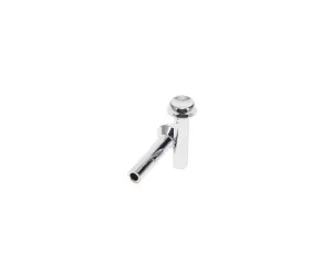 Door Lock Knobs - Chrome Pair - 65 Falcon Fairlane Ranchero Comet Cyclone; 65-66 Mustang; 66-67 Bronco - Image 3 of 3