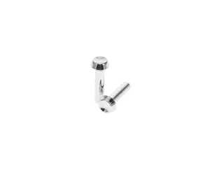1965 Mercury Comet Door Lock Knobs - Chrome Pair - 65 Falcon Fairlane Ranchero Comet Cyclone; 65-66 Mustang; 66-67 Bronco