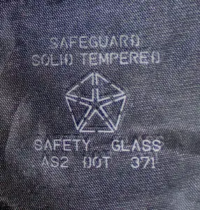 Back Glass - Clear - 70-74 Challenger - Image 2 of 2
