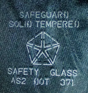 Back Glass - Green Tint - 70-74 Challenger - Image 2 of 2