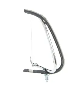Vent Window Assembly - LH - Clear Glass - Chrome Frame - 51-52 F1 F2 Ford Pickup Truck - Image 3 of 3