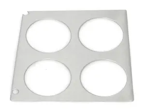 Dash Bezel Trim - Brushed Aluminum - 78-80 Chevy GMC C/K Pickup Truck Blazer Jimmy Suburban w/ AC - Image 3 of 3