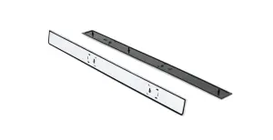 Front Door Panel Trim w Door Strap Holes - Pair - 81-91 Chevy GMC CK Truck - Image 1 of 3