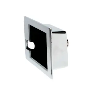 Front Door Handle Bezel - LH - Chrome - 81-89 Chevy GMC C/K Pickup Truck Blazer Jimmy Suburban - Image 2 of 3