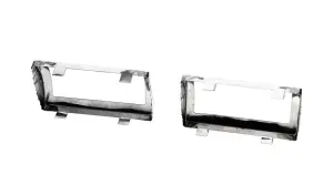 Brake-Clutch Pedal Pad Bezel - Manual - Pair - 67-70 Dodge Plymouth A-Body; 66-70 Dodge Plymouth B-Body - Image 3 of 3