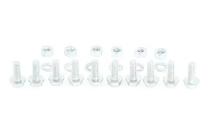Front Bed Panel Hardware Kit - Zinc - 22 pcs - 54-87 GM Stepside Truck - Image 3 of 3