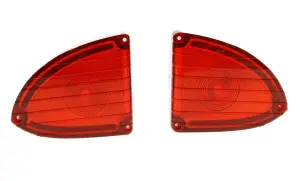 Tail Lamp Lenses - Pair - 60-66 Chevy GMC C/K Suburban Panel - Image 1 of 3