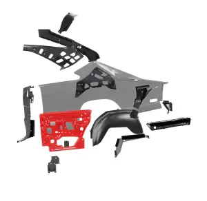 Inner Structure Panel - RH - 68-70 Dodge Plymouth B-Body - Image 4 of 4
