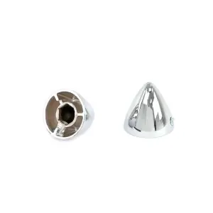 Chrome Door Mirror Bullet Caps - Pair - 53-66 Ford F100 F250 - Image 3 of 6