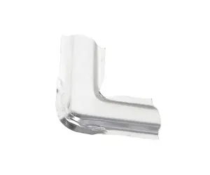 Chrome Rear Window Gasket Lock Strip Corner Joint - LH or RH - 73-91 Chevy GMC C/K Truck - Image 3 of 3