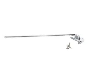 Sunvisor Bracket - Chrome - LH or RH - 53-55 F100 F250 F350 Ford Pickup Truck - Image 3 of 4