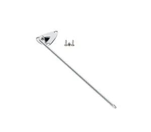 Sunvisor Bracket - Chrome - LH or RH - 53-55 F100 F250 F350 Ford Pickup Truck - Image 2 of 4
