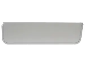 1956 Ford F350 Sunvisor Pad without bracket - Gray - LH or RH - 56-60 F100 F250 F350 Pickup Truck