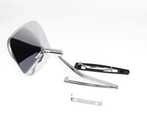 Outside Door Mirror - Chrome - RH - Camaro Firebird Chevelle El Camino - Image 5 of 5