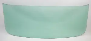 1966 Chevy Chevy II Back Glass - Green Tint - 66-67 Chevy II Nova Coupe