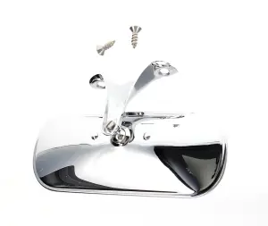 Inside Rear View Mirror - Chrome - 48-52 Ford F1 F2 F3 Pickup Truck - Image 3 of 3