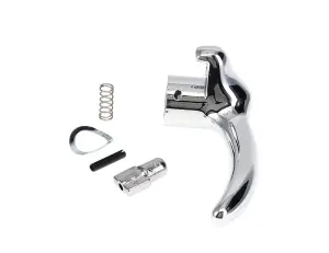Vent Window Handle - Chrome - LH - 51-52 F1 F2 Ford F1 F2 Pickup Truck - Image 2 of 3