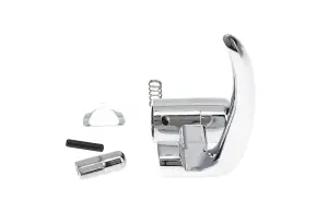 Vent Window Handle - Chrome - LH - 56-60 Ford F100 F250 F350 Pickup Truck - Image 2 of 3