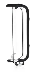 Vent Window Assembly - RH - Clear - Chrome Frame - 56 Ford F100 F250 F350 Pickup Truck - Image 1 of 3