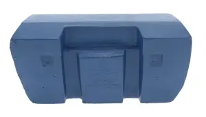 Arm Rest - Bright Blue - LH or RH  - 67-71 Chevy GMC CK Pickup Blazer Jimmy Suburban - Image 3 of 3