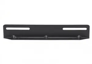 Front License Bracket - Black - 54-55 Chevy Pickup Truck Suburban - Image 1 of 6