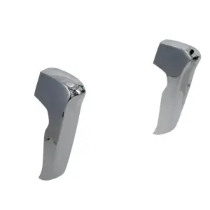 Front Bumper Guards - Chrome - Pair - 67-70 Chevy GMC CK Truck Blazer Jimmy Suburban - Image 4 of 5