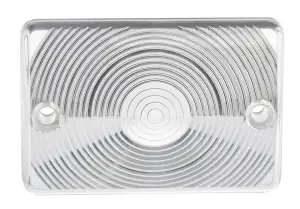 Park Lamp Lens - Clear - LH or RH - 54-55 Chevy GMC Pickup Truck Suburban - Image 1 of 3