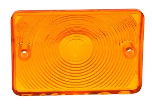 Park Lamp Lens - Amber - LH or RH - 54-55 Chevy GMC Pickup Truck Suburban - Image 3 of 3